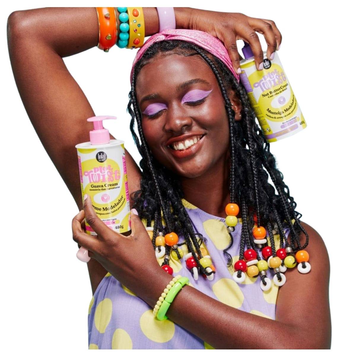 Gel Moldeador De Rizos para el cabello Lola Cosmetics Plot Twist Guava Butter de uso diario en Cartagena Bolivar Colombia. Compra en onlineshoppingcenterg.